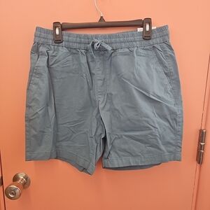 NWT Sonoma Men's Size Medium Blue Everyday Pull-On Shorts Bama Bayou 7" Inseam